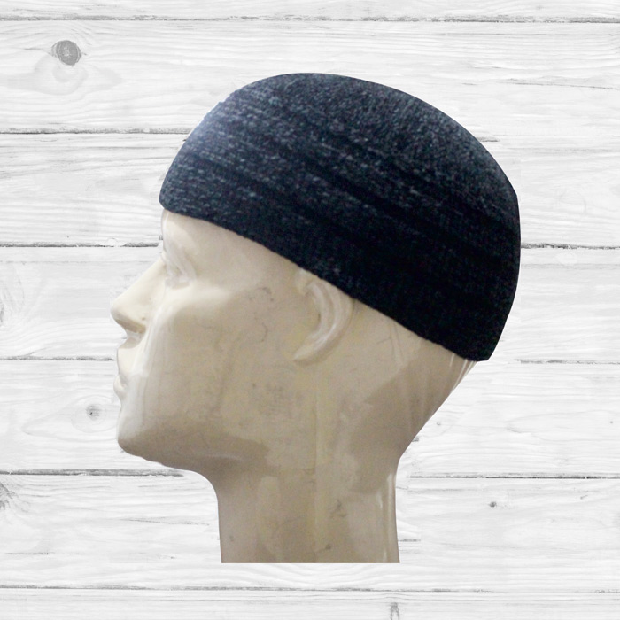 Velvet Striped Prayer Skullcaps 