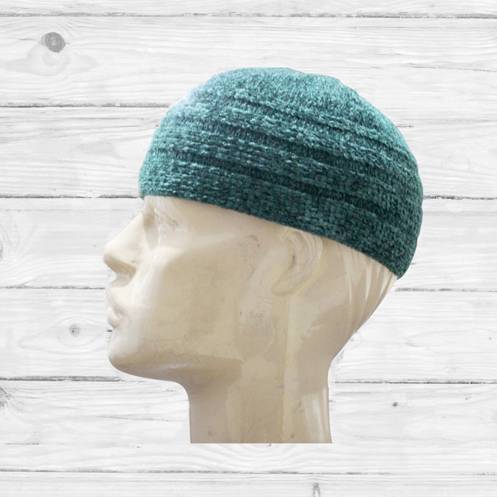 Velvet Striped Prayer Skullcaps 